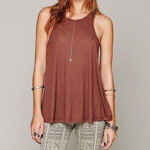 Free People | La Nites Racerback Boho Tank Top Loose Cami Medium